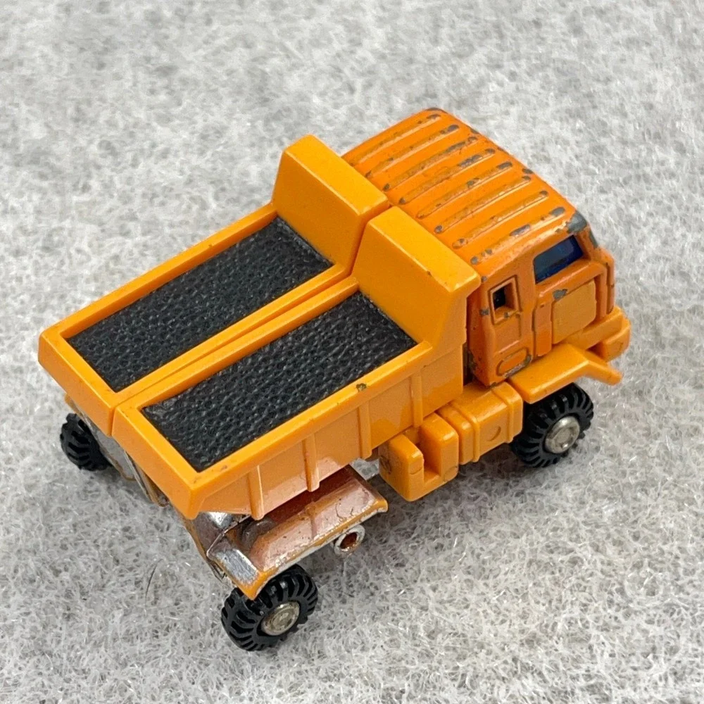 Vintage GoBots Guardian DUMPER MR-09 Yellow Dump Truck Dozer Motorcycle Lot